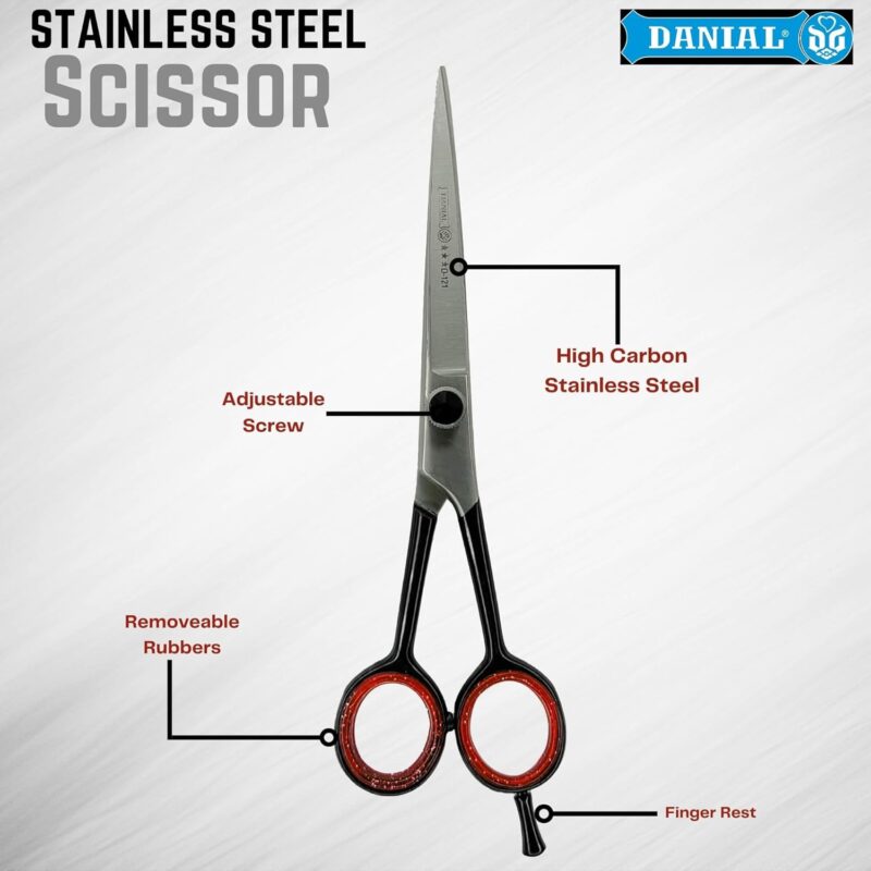 DANIAL STAINLESS STEEL SCISSOR SCREW STONE 6.5 INCHES - Image 2