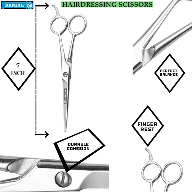 Nice Scissor Full Stainless Steel 6.5 Inches - Image 4