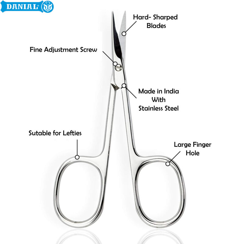 Stainless Steel Probe Scissor 4 Inch - Image 5