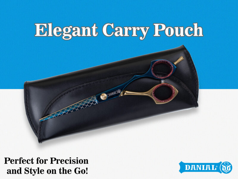 DANIAL BLUE & GOLD SCISSORS 6.5" - Image 3