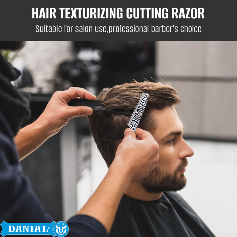 DANIAL Hair Styling Thinning and Texturizing Razor - Image 6