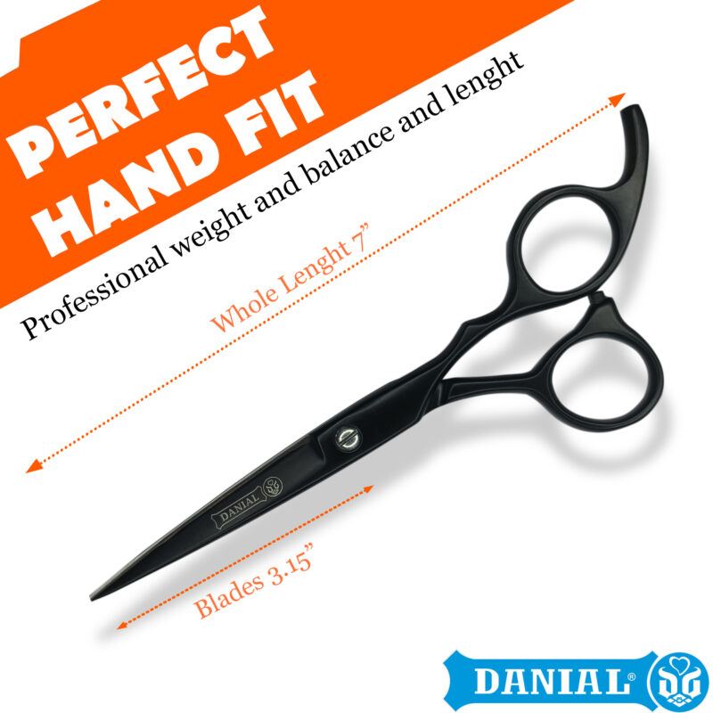 DANIAL RELAX SCISSOR 7" BLACK - Image 4