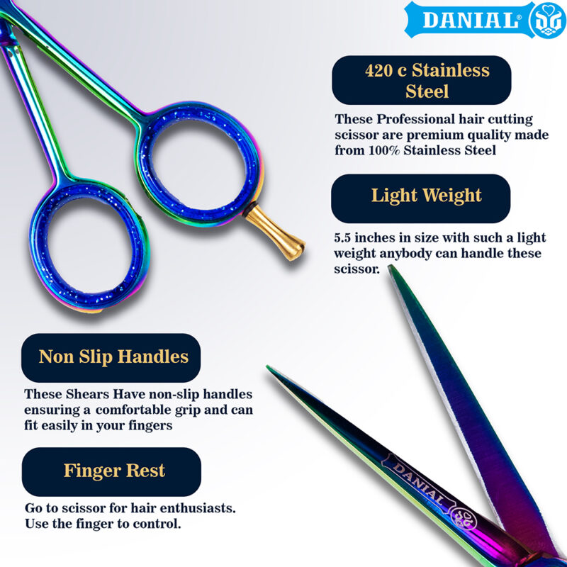 DANIAL MULTICOLOR TITANIUM COATED 5.5" - Image 3