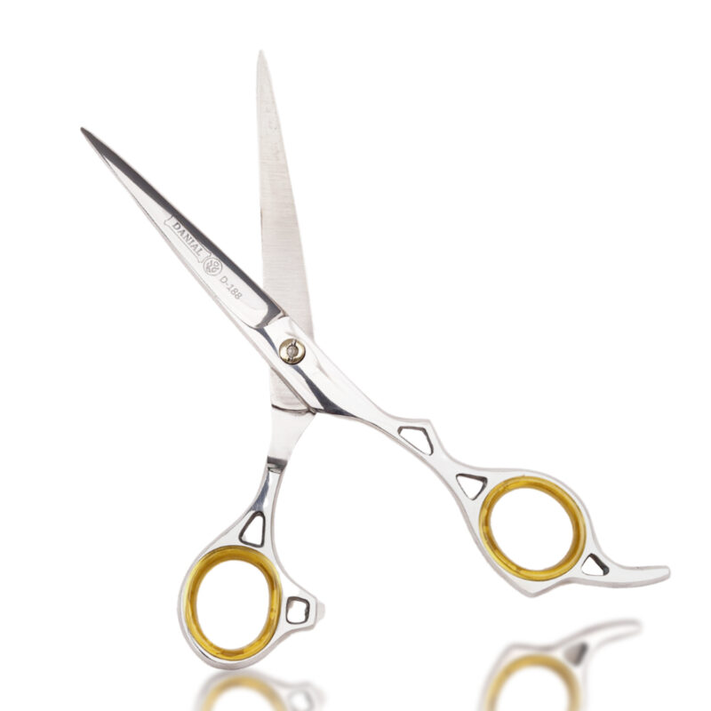 DANIAL 5 HOLE SCISSORS KIT WITH RAZOR. - Image 2