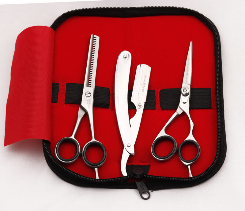 DANIAL SCREW SCISSORS KIT WITH RAZOR - Image 2