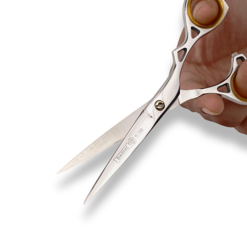 DANIAL 5 HOLE SCISSORS KIT WITH RAZOR. - Image 6