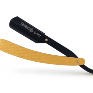 DANIAL BLACK & GOLD TITANIUM COATED FULL STAINLESS STEEL RAZOR